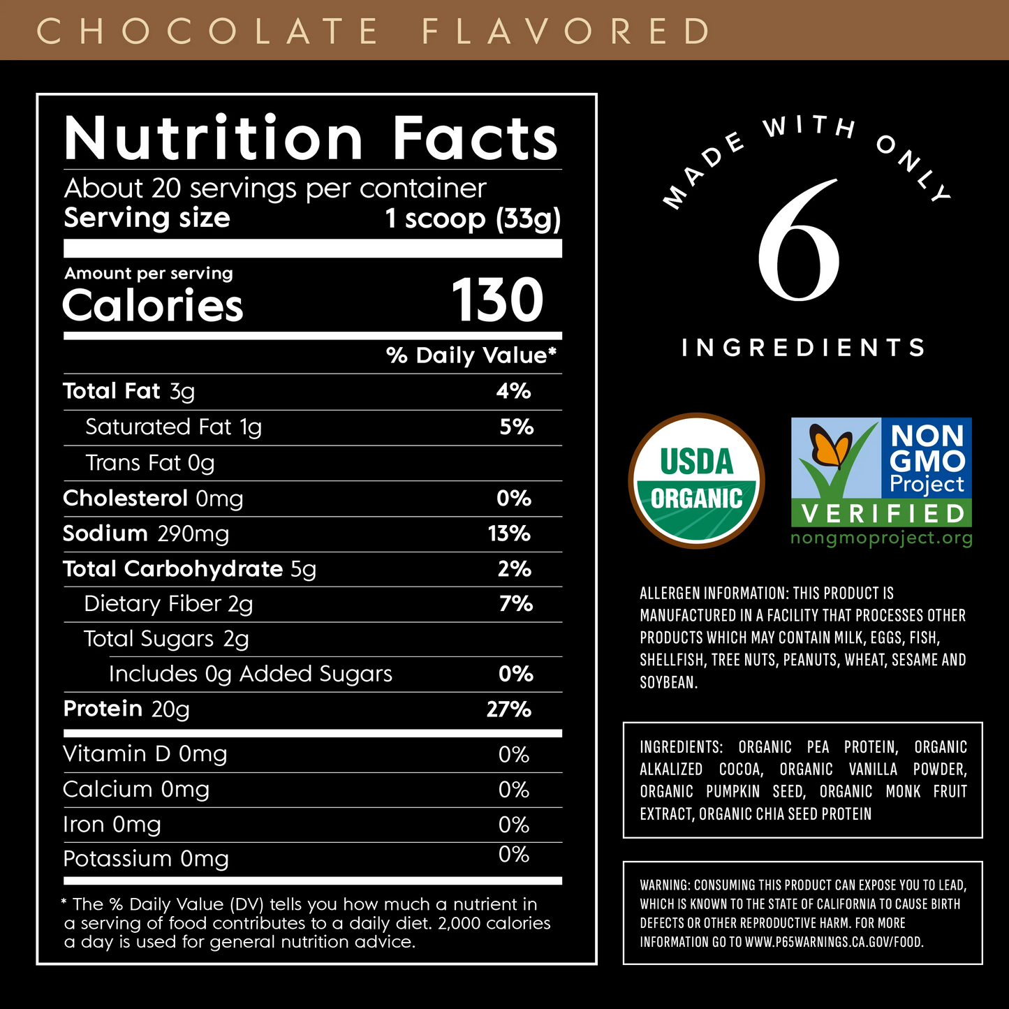 Plant Based Protein Powder